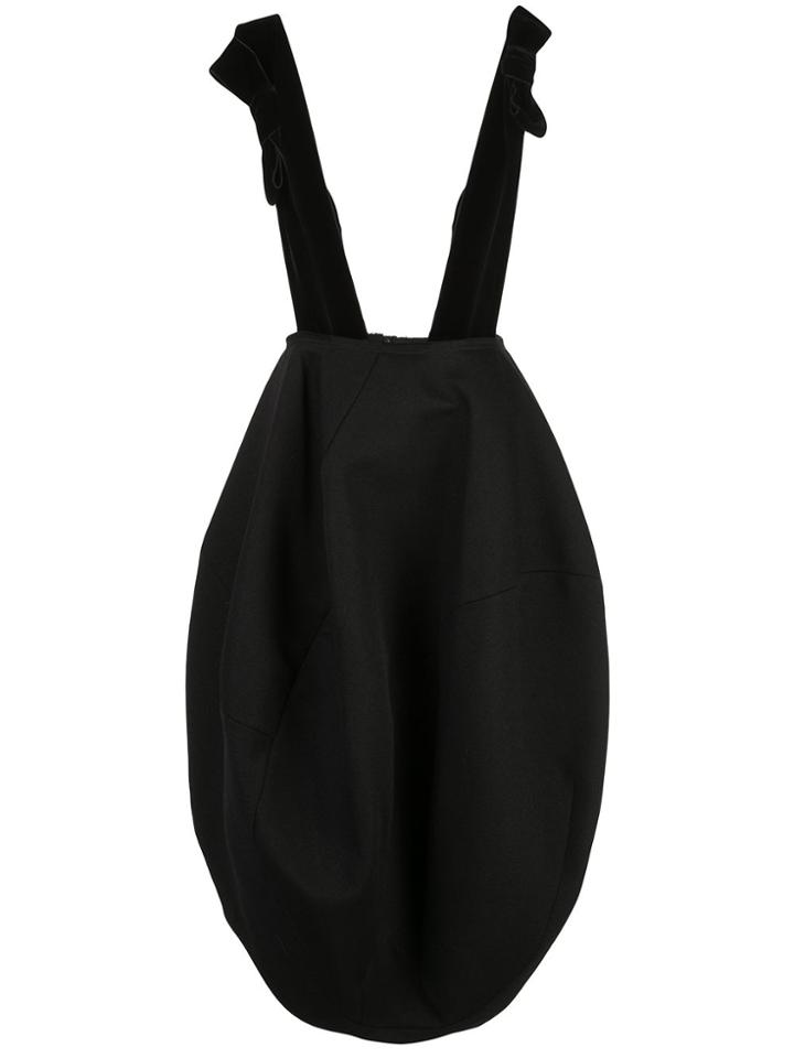 Comme Des Garçons Bubble Suspender Skirt - Black