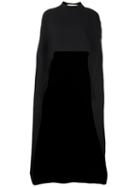 Marni Cut Out Cape, Women's, Size: 40, Black, Silk/virgin Wool