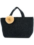 711 Malibu Macramé Tote - Black