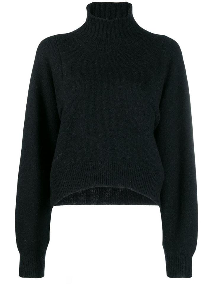 Erika Cavallini Turtleneck Jumper - Black