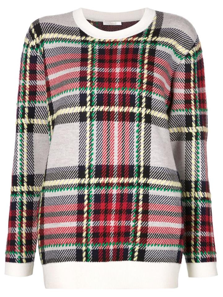 Chloe Checked Sweater
