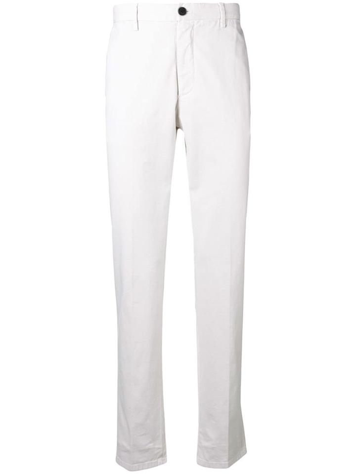 Z Zegna Slim-fit Chinos - White