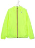 K Way Kids Fluorescent Jacket, Boy's, Size: 16 Yrs, Yellow/orange