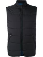 Padded Gilet - Men - Nylon/polyamide/polyester/goat Suede - Xxxl, Black, Nylon/polyamide/polyester/goat Suede, Loro Piana