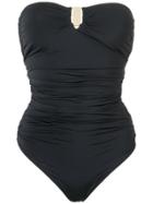 Brigitte Strapless Swimsuit - Black