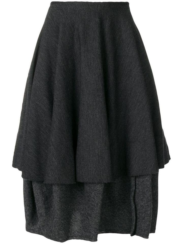 Comme Des Garçons Pre-owned 1990's Midi Skirt - Grey