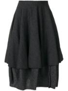 Comme Des Garçons Pre-owned 1990's Midi Skirt - Grey
