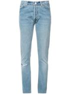 Re/done Slim Light-wash Jeans, Women's, Size: 26, Blue, Cotton