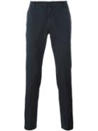 Dondup 'gaubert' Trousers, Men's, Size: 35, Blue, Cotton/spandex/elastane