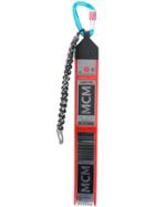 Mcm Raymond Luggage Tag Keychain - Red