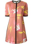 Marni Floral Print Dress, Women's, Size: 44, Yellow/orange, Viscose