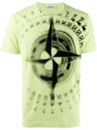 Stone Island Compass Print T-shirt - Green