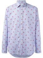 Etro Polka Dots Pattern Shirt - Blue