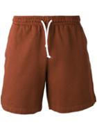 Golden Goose Deluxe Brand Drawstring Retro Shorts, Men's, Size: Medium, Brown, Cotton