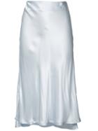 Protagonist Metallic Skirt, Women's, Size: Large, Blue, Viscose