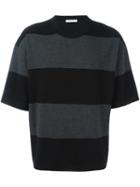 Société Anonyme Oversized Knitted T-shirt, Adult Unisex, Size: Small, Black, Merino