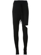 Lost & Found Ria Dunn Sliced Pants, Women's, Size: Xs, Black, Cotton/cashmere