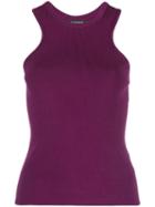 Cushnie Slim-fit Tank Top - Purple
