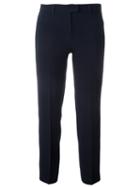 's Max Mara Tailored Trousers, Women's, Size: 40, Blue, Spandex/elastane/acetate/viscose
