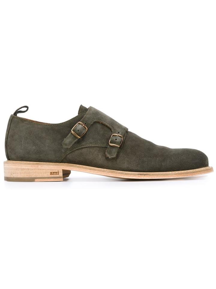Ami Alexandre Mattiussi Monk Strap Shoes