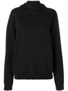 Msgm Branded Hoodie - Black