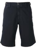 Eleventy Chino Shorts, Men's, Size: 36, Blue, Cotton/linen/flax/spandex/elastane