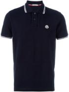 Moncler - Classic Polo Shirt - Men - Cotton - Xxl, Blue, Cotton