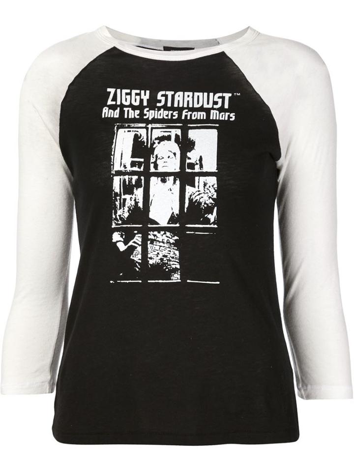 R13 Ziggy Stardust Print T-shirt