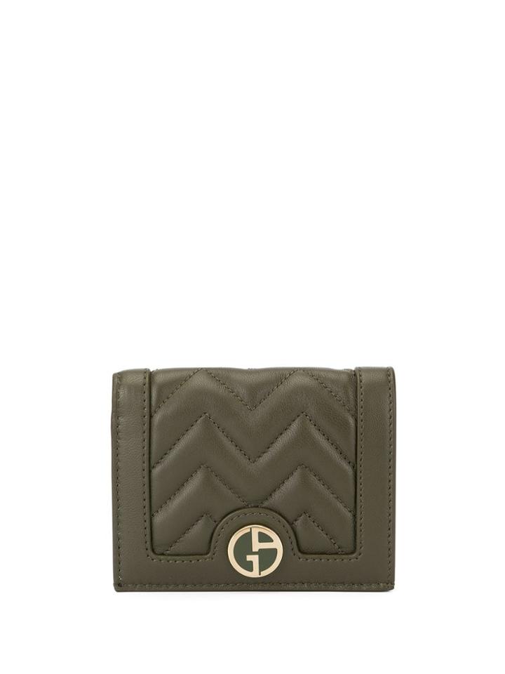 Giorgio Armani Le Sac Wallet - Green