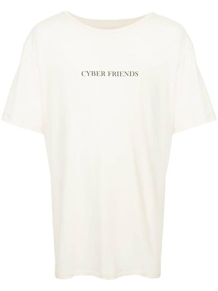 We11done Printed T-shirt - White