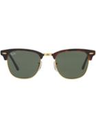 Ray-ban 'clubmaster' Sunglasses, Men's, Size: 49, Brown, Acetate