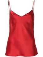 Galvan V-neck Camisole - Red