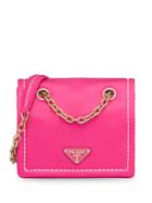 Prada Chain Strap Shoulder Bag - Pink