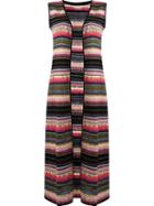 Cecilia Prado Long Lenght Knitted Waistcoat, Women's, Size: P, Black, Acrylic/polyamide/viscose