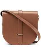 The Cambridge Satchel Company Small Saddle Bag, Women's, Brown, Calf Leather