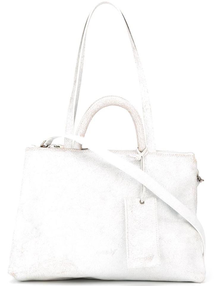 Marsèll Hanging Tag Shoulder Bag, Women's, White