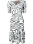 Missoni Abstract Pattern Knitted Dress - Black