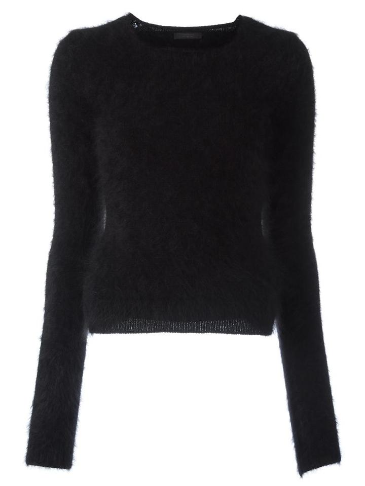 The Row 'minnu' Jumper, Women's, Size: Xs, Black, Nylon/angora