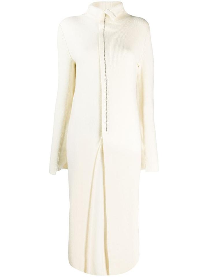 Jil Sander Ribbed Knitted Long Cardigan - Neutrals