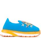 Dolce & Gabbana Chunky Sole Embellished Espadrilles