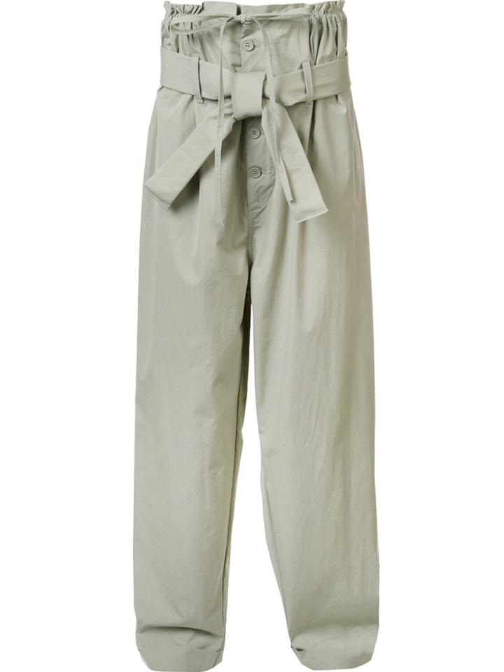 Craig Green Draped Elastic Waistband Trousers, Men's, Size: Small, Cotton/polyester/nylon