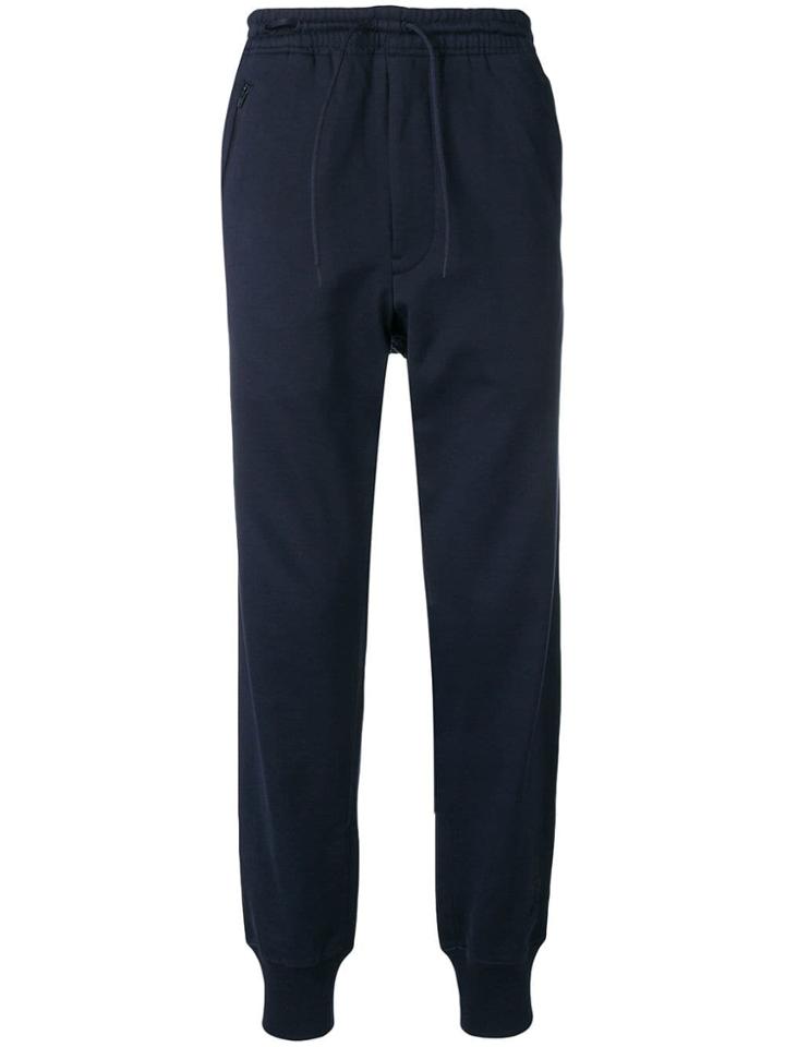 Y-3 Tapered Jogging Trousers - Blue