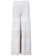 Pepa Pombo Elastic Waistband Palazzo Pants