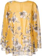 Bambah Floral Bridget Tunic Top - Yellow