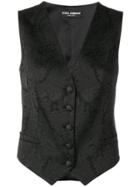 Dolce & Gabbana Classic Waistcoat - Black