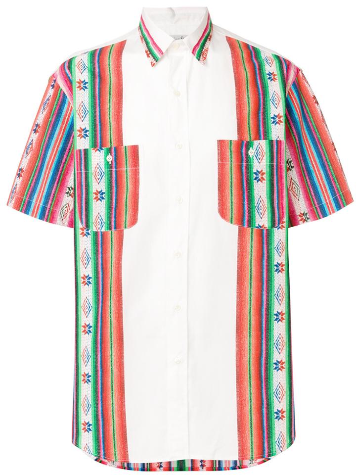 Gitman Vintage Chile Embroidered Panel Shirt - Multicolour