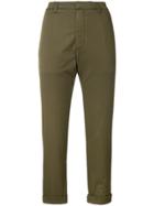 Hope Cropped Chinos - Green