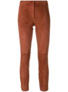 Theory Slim-fit Trousers - Brown