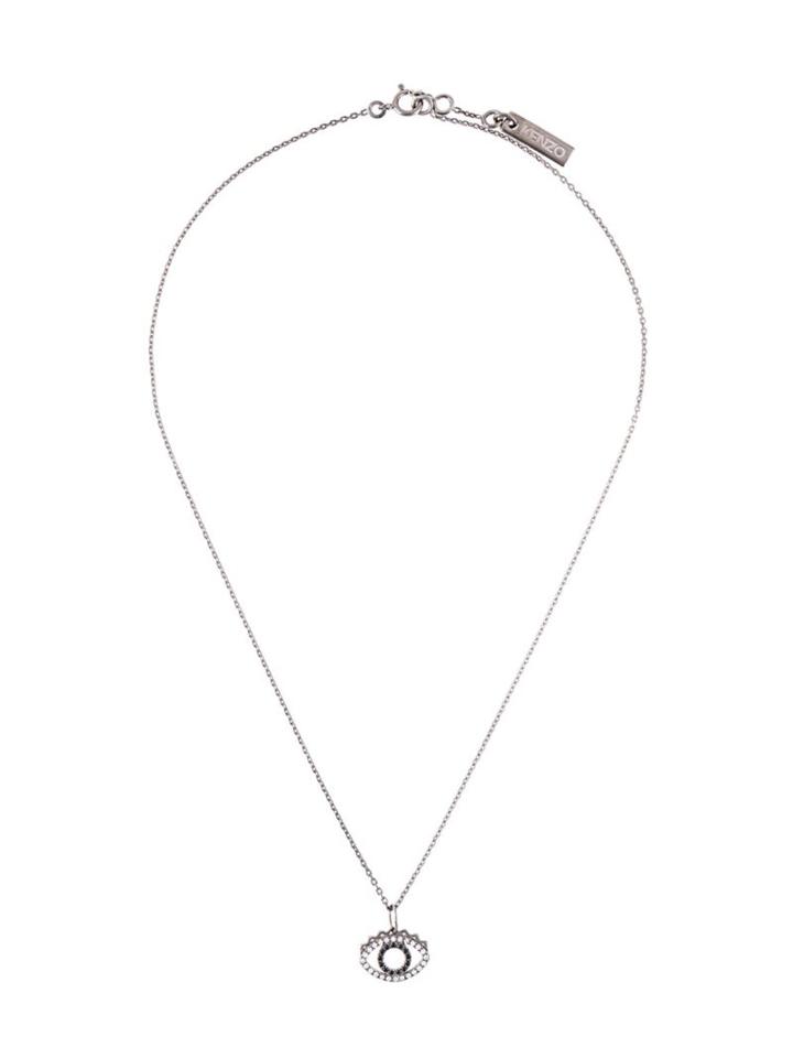 Kenzo 'eye' Necklace, Women's, Metallic