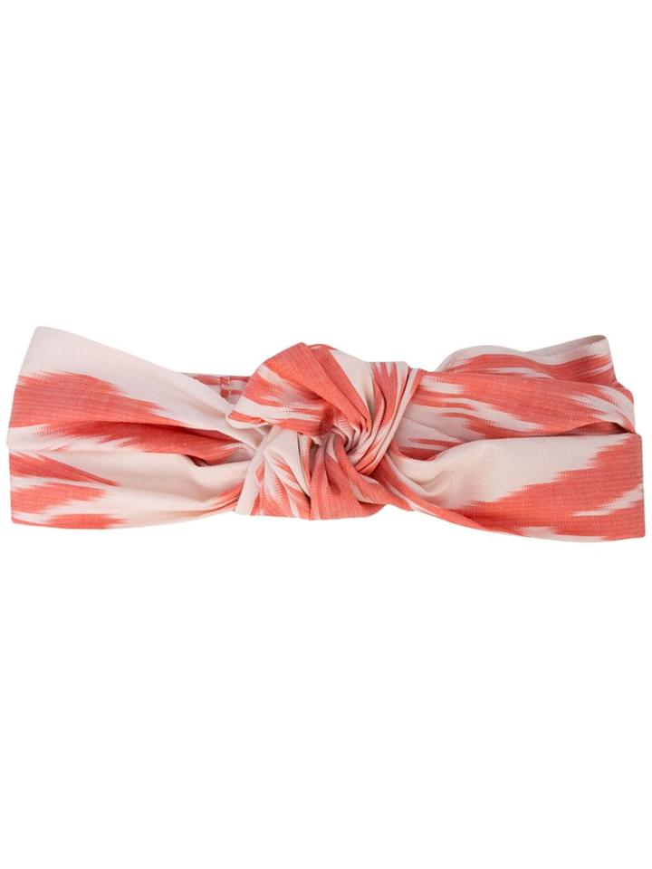 Jennifer Behr Ikat Marin Turban - Pink